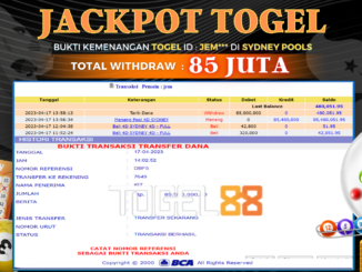 Bukti jackpot Togel88 #104