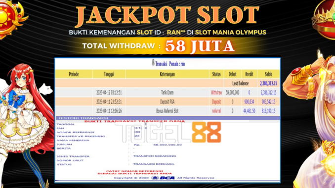 Bukti jackpot Togel88 #84