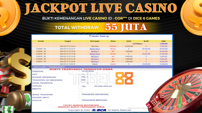 Bukti jackpot Togel88 #181