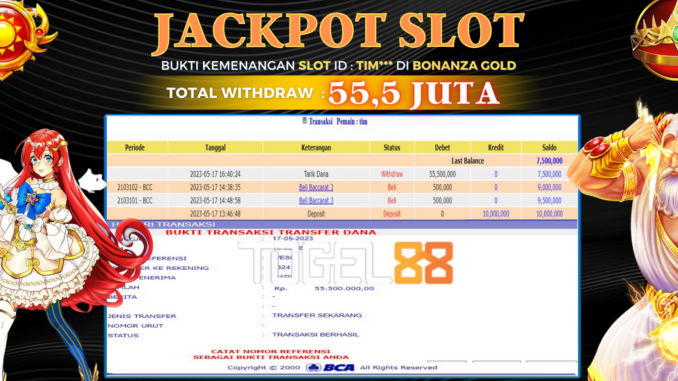 Bukti jackpot Togel88 #188