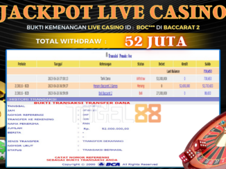 Bukti jackpot Togel88 #270