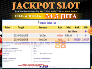 Bukti jackpot Togel88 #235