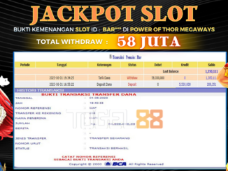 Bukti jackpot Togel88 #215