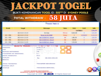 Bukti jackpot Togel88 #233